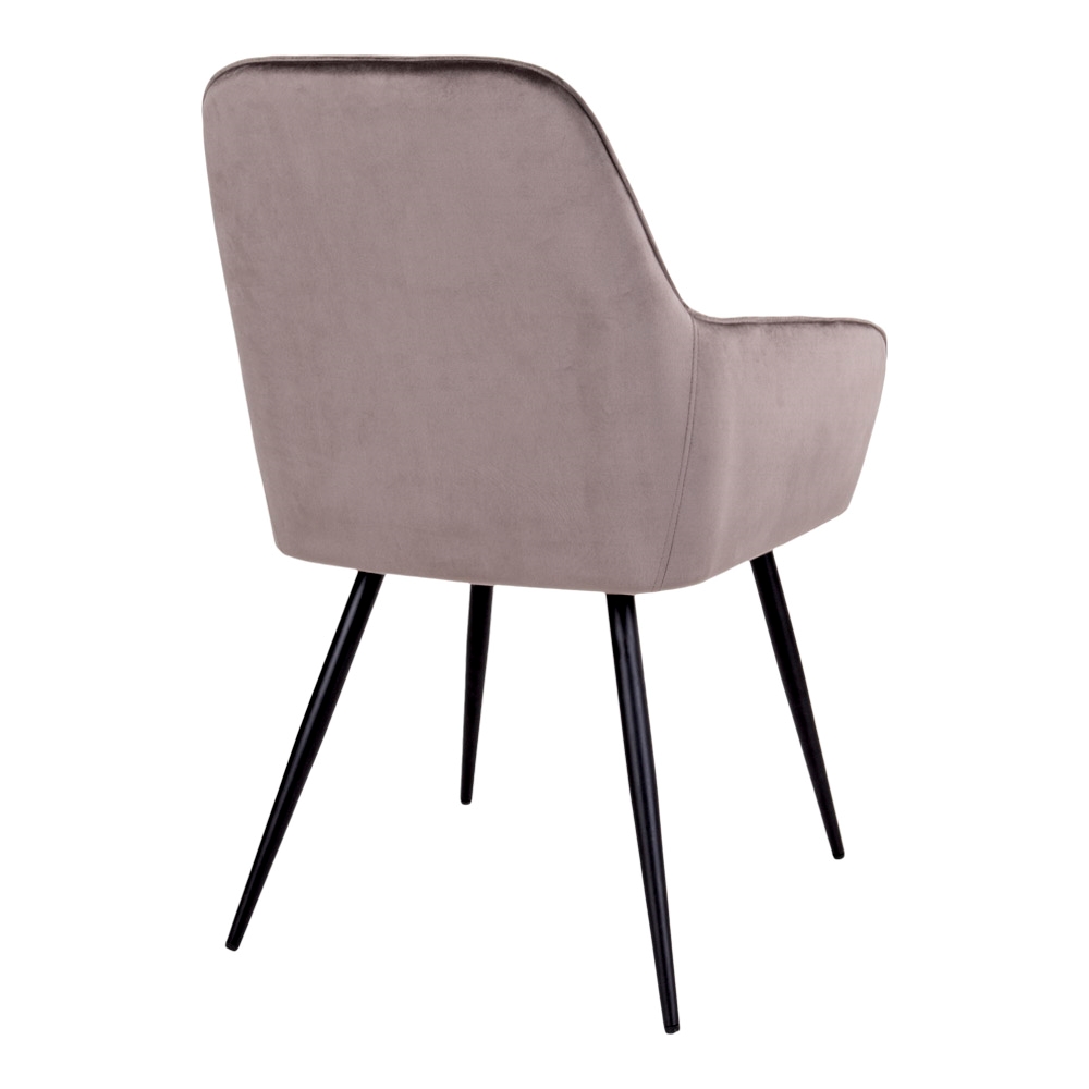 HOUSE NORDIC Harbo Spisebordsstol | mushroom velour HOUSE NORDIC Harbo Spisebordsstol | mushroom velour